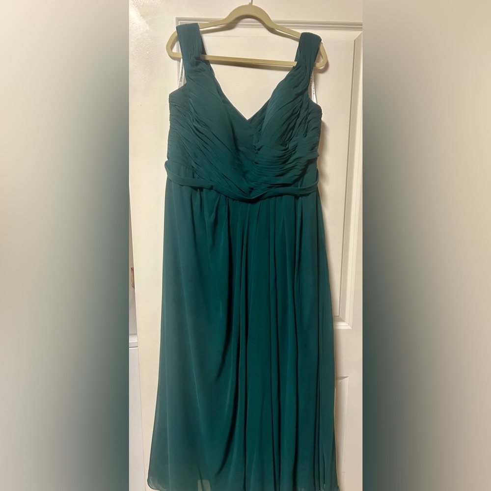 Azazie Audrianna Pine Bridesmaid Dress